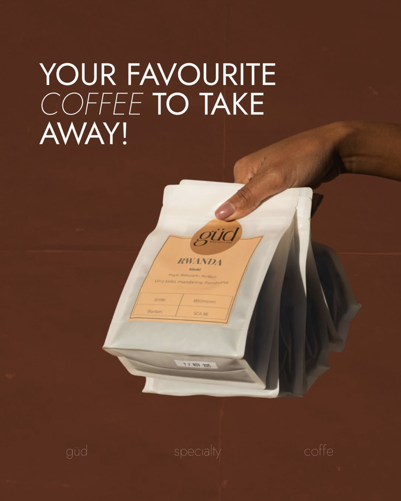 Café en grano Rwanda güd specialty